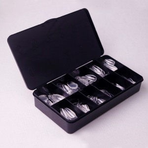 Hanyinails – kit d'extension d'ongles en acrylique professionnel xl, forme carrée, en forme de cercueil, amande <span class=keywords><strong>c</strong></span>, courbe conique, <span class=keywords><strong>clair</strong></span>, naturel, gel, pointes d'ongles - Product Image 5