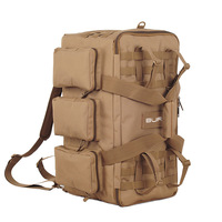 Sac à dos de randonnée BURAQ A8 grande capacité 50L en tissu Oxford, style tendance, sac à roulettes tactique pour trekking, voyage et camping