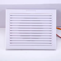 Sirène électronique filaire personnalisée SP, 108 dB, boîtier ABS blanc, certifiée CE, tonalité simple/double, antivol, étanche IP67, alarme domestique