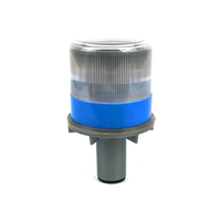 Luz de advertencia intermitente de cono de tráfico Luz de baliza de advertencia solar para Cono de tráfico