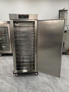 ตู้อุ่นอาหารไฟฟ้าแบบตั้งได้ทำจากสเตนเลสสตีลหรูหราสำหรับจัดเลี้ยงในเชิงพาณิชย์พร้อมรถเข็น - Product Image 3