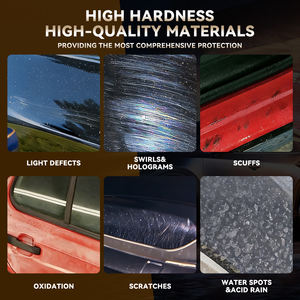 مجموعة العناية بتفاصيل السيارات منظف جلد السيارة عالي اللمعان ، طلاء سيراميك للنوافذ الزجاجية ، وطلاء الطلاء بالجرافين - Product Image 5