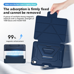 Funda Magnética Antigolpes para iPad 10.ª/11.ª Gen. A16 Air 5 Pro 10.9 11 M2/M3/M4, con Soporte Inteligente y Porta Lápiz, Diseño Exclusivo - Product Image 4