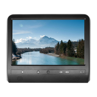 Écran publicitaire pour siège arrière de taxi OEM, tablette Android HD 10,1 pouces avec support appui-tête, 4G WIFI pour publicité aux passagers de taxi