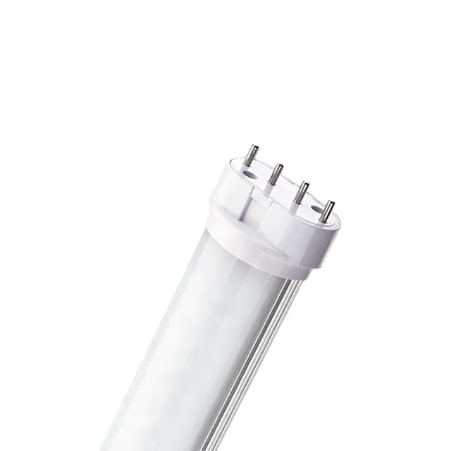 Tube led Double face PLL 2G11 de qualité supérieure, 4 broches, boîtier d'éclairage, luminaire led 12W 2g11