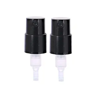 Vendita calda profumo cosmetici imballaggio 20 410 nebulizzatori in plastica PP atomizzatore con vite riutilizzabili vasetti bottiglie di vetro