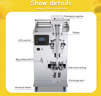 Machine de remplissage et de scellage entièrement automatique pour liquides, doseuse quantitative pour eau, sauce soja, vinaigre