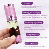 Huile Essentielle Yoni OEM Marque Privée Rose Antibactérienne Soin Vaginal 30ml Mélange Herbal Anti-Odeur pour Femmes
