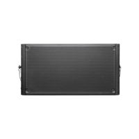 Système de sonorisation PA actif DASN LA5A 1400W RMS à deux voies avec DSP de classe D intégré, double haut-parleur 8 pouces à deux voies pleine gamme pour concert