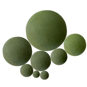 พวงมาลาดอกไม้สีเขียวทหาร12ซม. สำหรับตกแต่งวันพ่อ - Product Image 1