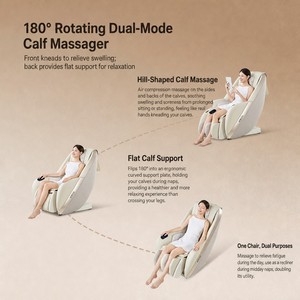 Zero <b>Gravity</b> 3D <b>Chair</b> with Smart AI Body Detection & Dual-Side Waist Heating Therapy for Home and Office - Product Image 2