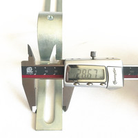 Support d'angle en métal sur mesure pour étagère, structure en acier, acier inoxydable, zinc, support de montage