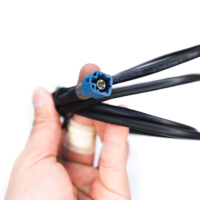 Cable Conector Azul para Vehículos Eléctricos Tesla, Herramienta de Diagnóstico OBDII, Adaptador de Codificación ECU