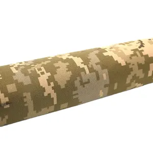 Prix usine fabricant fournisseur 1000d pu enduit camouflage ukrainien tissu oxford pour tente