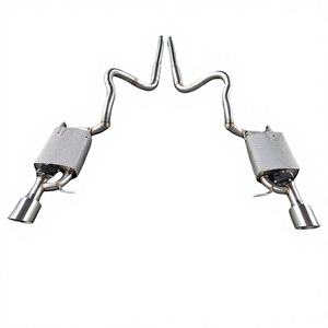 Escape trasero de gato de acero inoxidable SKYLEY para <span class=keywords><strong>Ford</strong></span> <span class=keywords><strong>Mustang</strong></span> 3.7L V6 2011-2014 - Product Image 1
