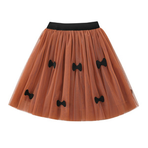 Tutù per Bambine da 3-12 Anni, <span class=keywords><strong>Gonna</strong></span> in <span class=keywords><strong>Tulle</strong></span> Morbido con Fiocco Nero per Danza Classica - Product Image 6