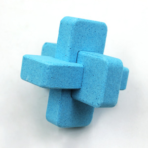 Gel de ducha orgánico de etiqueta privada OEM, novedad, Fizzies de baño con diseño de rompecabezas Kongming Lock, cero aditivos artificiales - Product Image 6