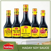 Haday Sojasaus 500ml x 12 Flessen Groothandel Export voor Restaurant, Foodservice, Koks, Natuurlijk Gebrouwen, Halal Leverancier