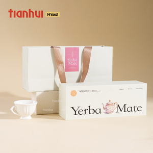 Caja Rectangular de Cartón Tianhui con Latas Metálicas Herméticas, Caja de Embalaje Personalizada para Té, para Guardar <span class=keywords><strong>Yerba</strong></span> <span class=keywords><strong>Mate</strong></span> y Hierbas Secas - Product Image 6