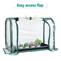 Mini table Portable jardin serre rebord de fenêtre pépinière plante couverture tente humidité dômes pour intérieur et extérieur maison