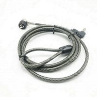 Verrou de sécurité pour ordinateur portable ANLI avec câble en acier pour HP