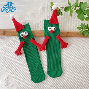 Lông cừu ấm cúng lót Vớ giáng sinh cho người lớn-Lót Sherpa với họa tiết kẻ sọc/Sọc Lễ Hội-Vớ Xmas mùa đông ấm áp - Product Image 6