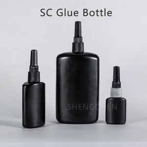 Botol Lem Perekat Anaerobik Plastik 10G 50G 250G UV Threadsealing Grosir Lem Tanpa Bayangan