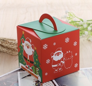 Various Designs Christmas <b>Gift</b> <b>Boxes</b> Exquisite Set Christmas Eve Thanksgiving Day Packaging for <b>Cake</b> Candy Clothes <b>Boxes</b> - Product Image 2