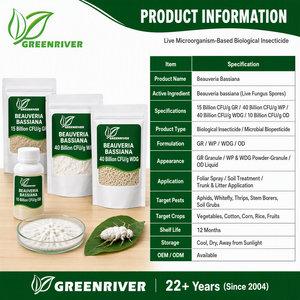 Acaricide biologique Beauveria Bassiana 100% pur liquide pour la lutte contre les acariens (acariens rouges) Protection des cultures - Product Image 2
