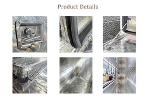 Caja de Herramientas de Aluminio para Kits de Emergencia para Camionetas, Gabinete de Herramientas Montado en Vehículo con Cerradura, Resistente a Arañazos e Impermeable - Product Image 3