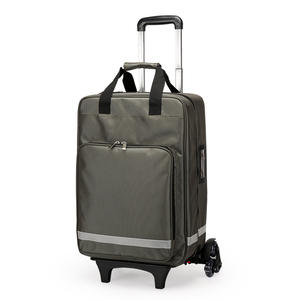 新しいトロリーヘビーデューティーカスタマイズロゴパッケージ医師医療応急処置機器バッグナースドクターウィールファッション - Product Image 2