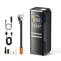 Jump Starter With Air Pump 6000mAh Rechargeable Portable Wireless Emergency Digital Car Tire Inflator