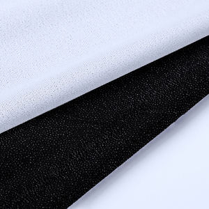 XiangXing 100% Polyester Adhésif Fusible Entoilage PA & PES Tissu extensible à double point Tissu Spandex Catégorie de produit - Product Image 1