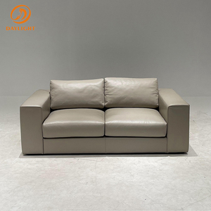 Divano Componibile in Pelle Sassanid OEM Design Moderno <span class=keywords><strong>Modena</strong></span> con Braccioli a Binario - Product Image 3
