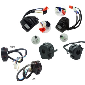 สวิทช์ชุดประกอบมอเตอร์ไซค์ไฟฟ้า CNC หลายสีสวิตช์รวมอุปกรณ์เสริมรถจักรยานยนต์ - Product Image 2