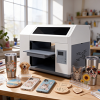 Nouvelle imprimante UV DTF à double tête Xp600 A3, imprimante à jet d'encre UV à plat pour les petites entreprises