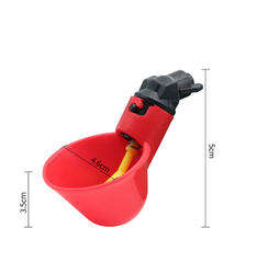 Abbeveratoio in Plastica per Polli e Quaglie, Attrezzatura Agricola, Ciotola per Acqua per Uso Domestico - Product Image 2