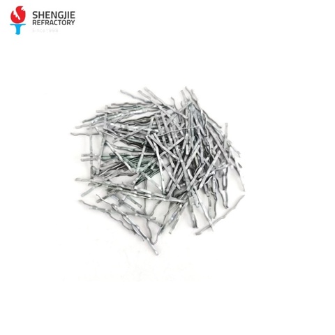 Premium High Quality Twisted Stainless Steel Fibers Premium Refractory Material for Strengthening Concrete