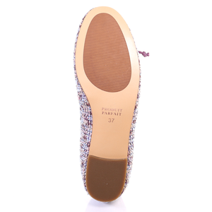 ผ้าปักลายบัลเลริน่า (สีม่วง) - Product Image 1