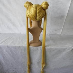 วิกผมยาวสีบลอนด์หางม้าสำหรับคอสเพลย์,วิกผมเซเลอร์มูน - Product Image 2