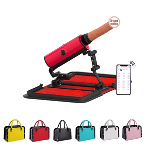 Robot sexuel contrôlé par application, machine sexuelle portable, compacte, gode réaliste de 6 pouces, 108 ° Jouet pour adultes F Warming 3 modes de poussée, étui discret - Product Image 5