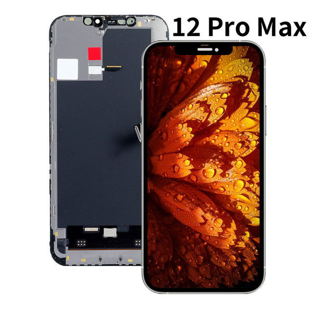 Hard Screen for iphone 12 Pro Max Screen OLED Display Replacement for iphone 12 Pro Max Display Supports Part Pairing