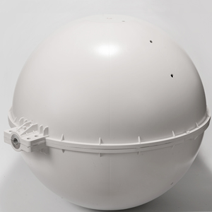 Luce diurna sferica 24 ''<span class=keywords><strong>ACSS</strong></span>/ACCR 500KV linea elettrica bianco/rosso/arancione aereo sfera di avvertimento con aste di armatura - Product Image 2