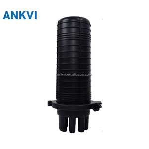 กล่องต่อสายไฟเบอร์ออปติก 96 คอร์ รุ่น XRT-MS-012 1 เข้า 6 ออก IP68 แบบโดมแนวตั้ง พร้อมท่อหดความร้อน - Product Image 3