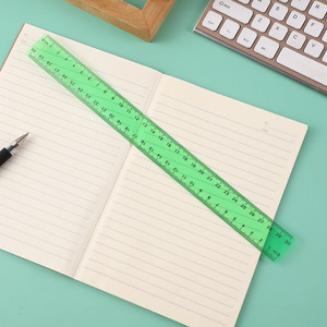 Soododo 4-mảnh 30cm tam giác nhựa hình học thiết lập đầy màu sắc phụ kiện phong phú sinh viên vẽ toán học thiết lập cho các trường học nghiên cứu bán buôn - Product Image 4