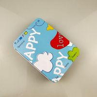 Boîte en papier écologique personnalisée en gros avec logo imprimé, finition vernie, durable, pour usage familial, petite boîte de jeu de cartes