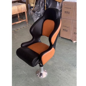 Feitine Yacht เก้าอี้เรือหนังแบบพับได้, เก้าอี้เรือปรับความสูงได้แบบแมนนวล - Product Image 4