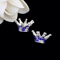 Perles de strass colorées avec des bases de fleurs de couronne perles d'espacement en alliage pour le bricolage stylo ou la fabrication de bijoux