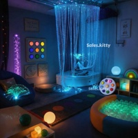Espace sensoriel pour enfants autistes, espace apaisant, stimulation visuelle, équipement d'entraînement sensoriel pour l'ergothérapie