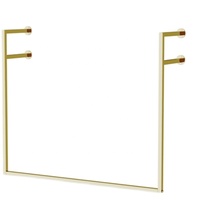 Porte-vêtements mural en métal moderne et personnalisable pour enfants avec cintre pour magasins de détail